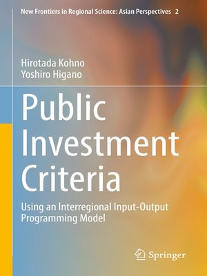 cover image of Public Investment Criteria